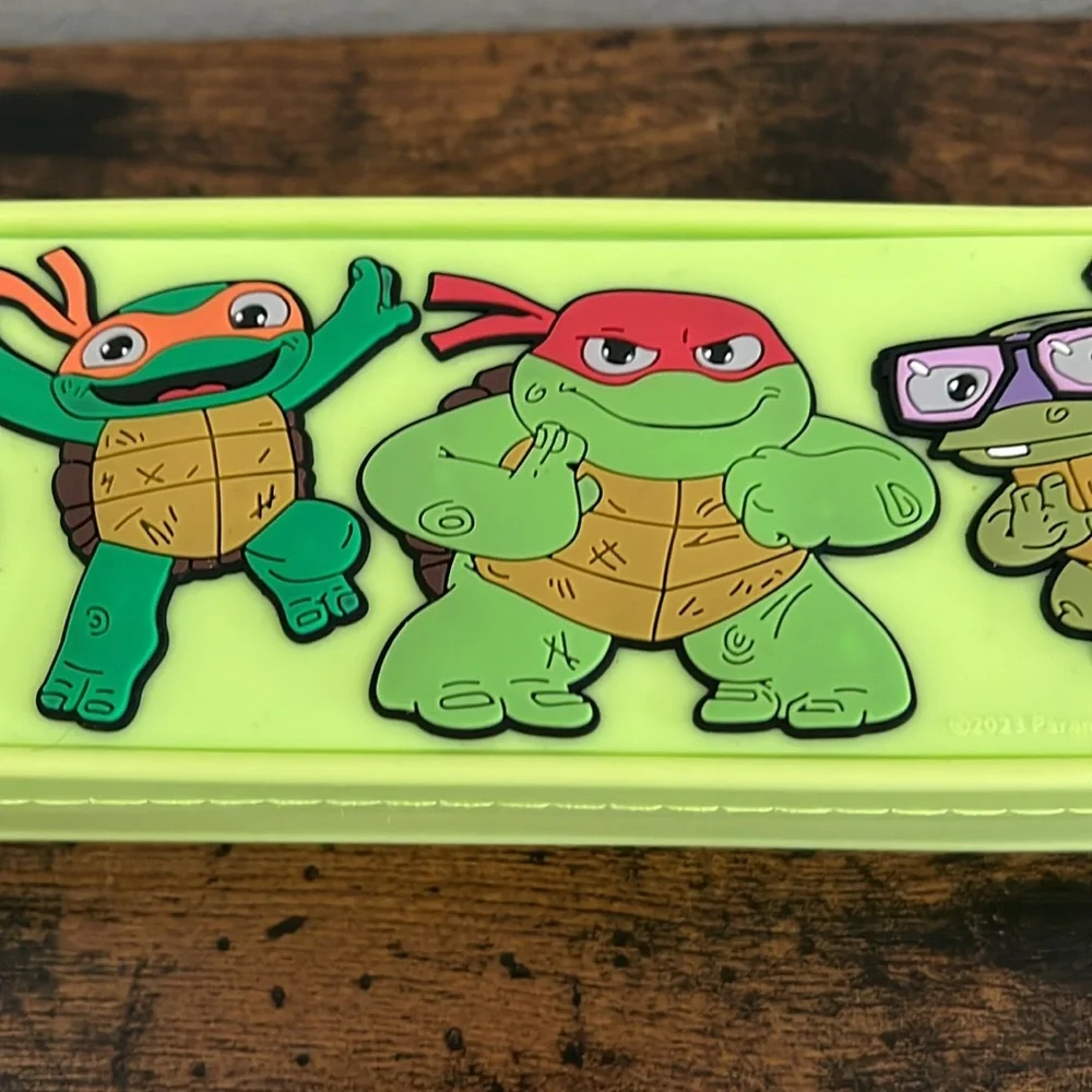 Teenage Mutant Ninja Turtles Mutant Mayhem Pencil Case Nickelodeon School Office